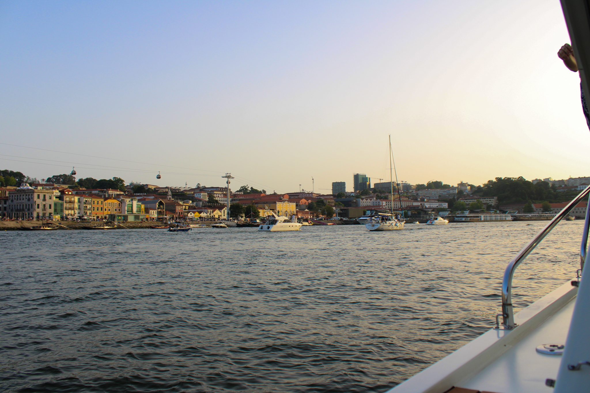 Sunset cruise on the Douro River