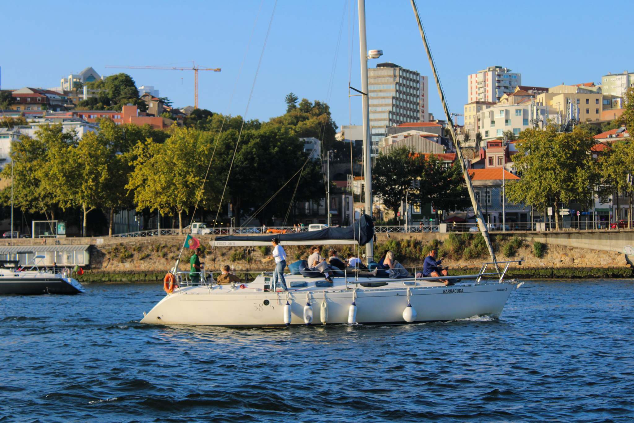 Sunset cruise on the Douro River