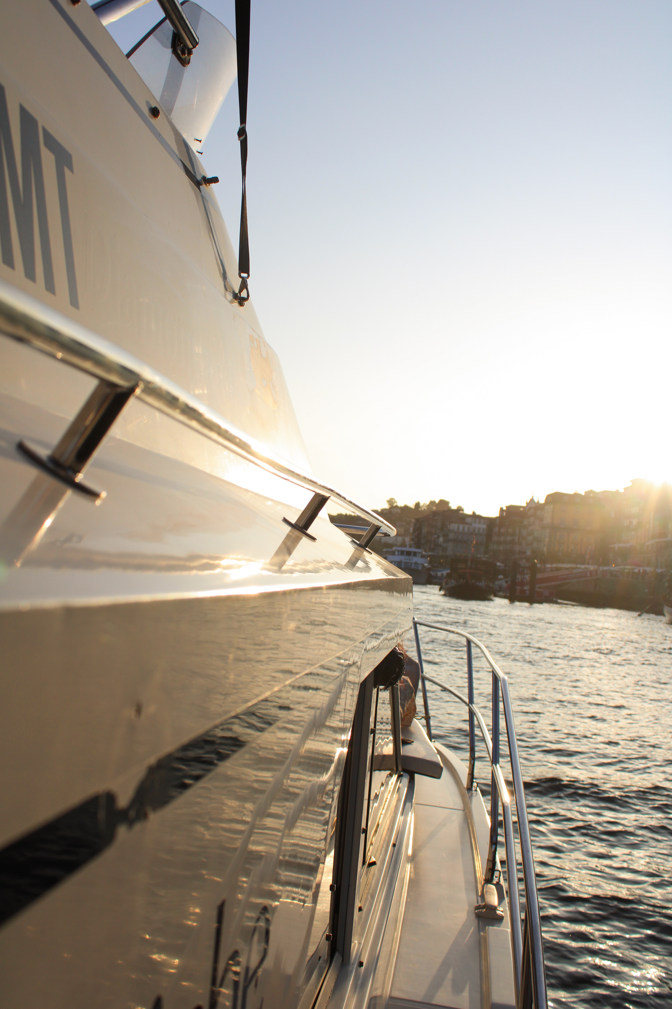 Sunset cruise on the Douro River