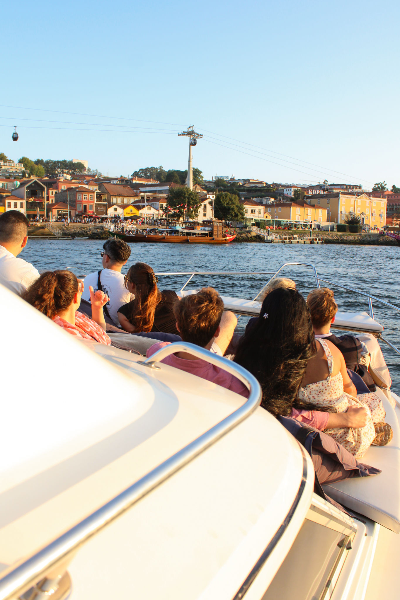 Sunset cruise on the Douro River