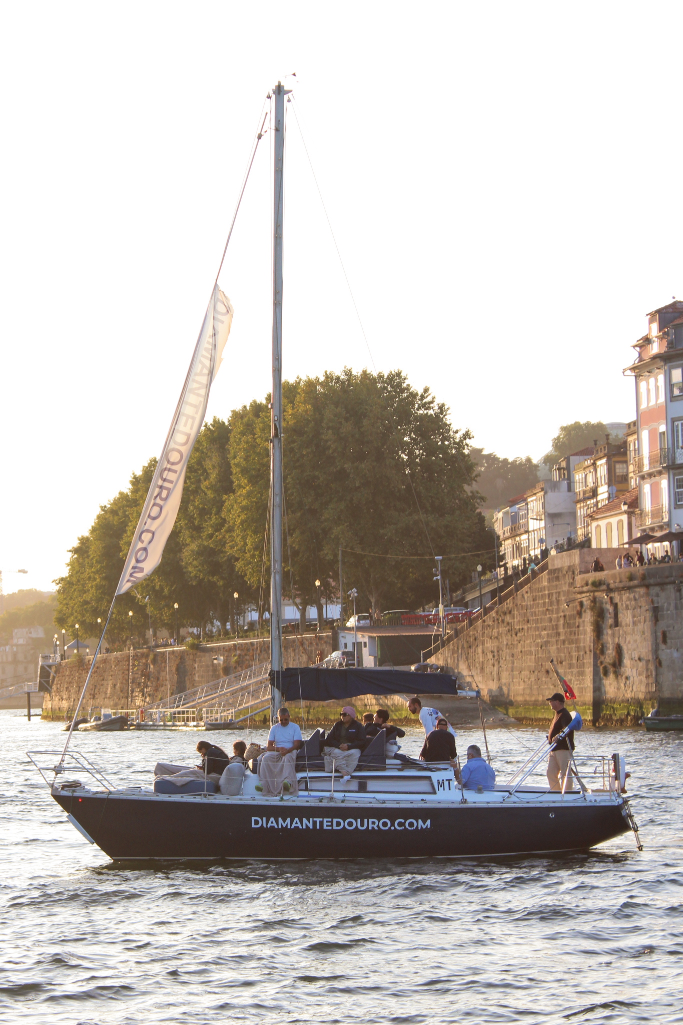 Sunset cruise on the Douro River