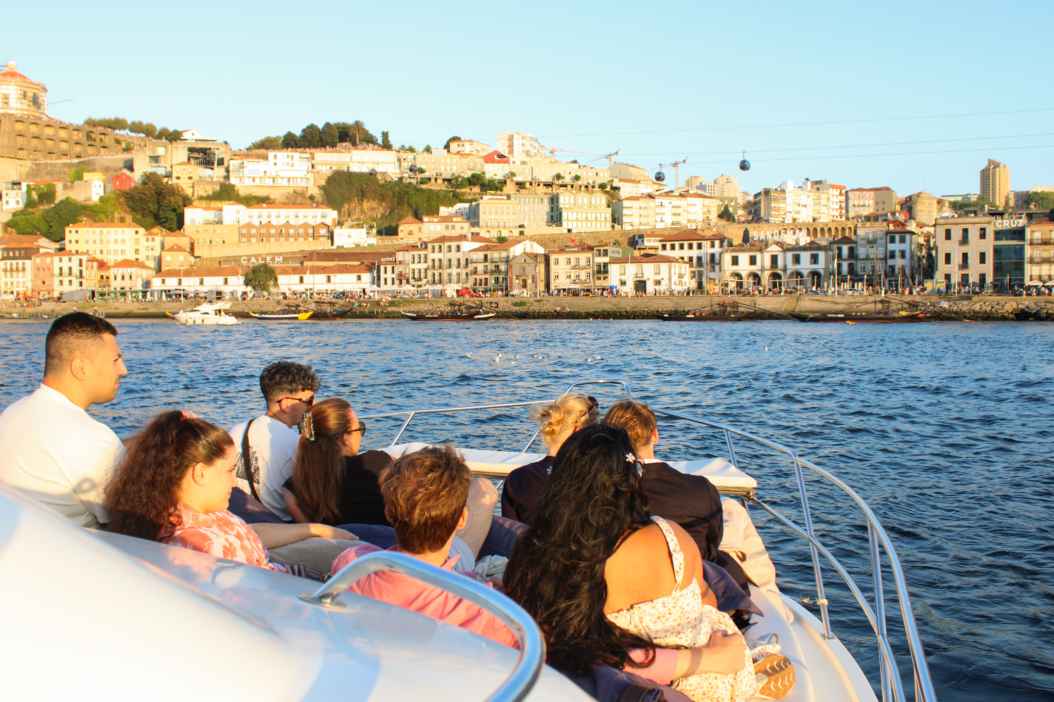Sunset cruise on the Douro River