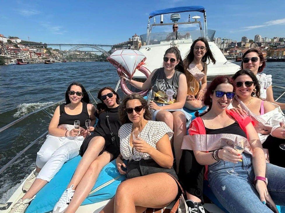 Sunset cruise on the Douro River