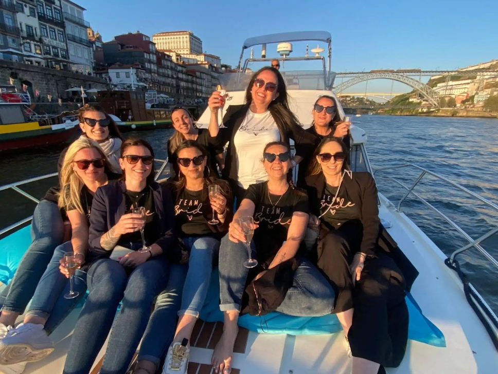 Sunset cruise on the Douro River
