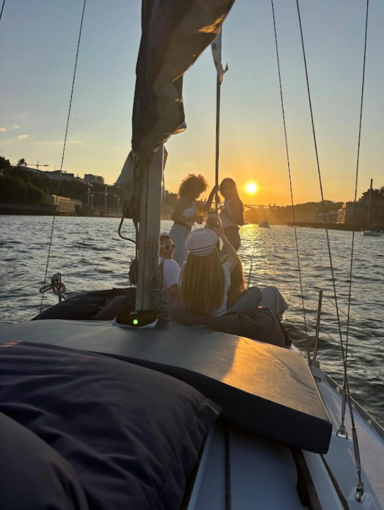 Sunset cruise on the Douro River
