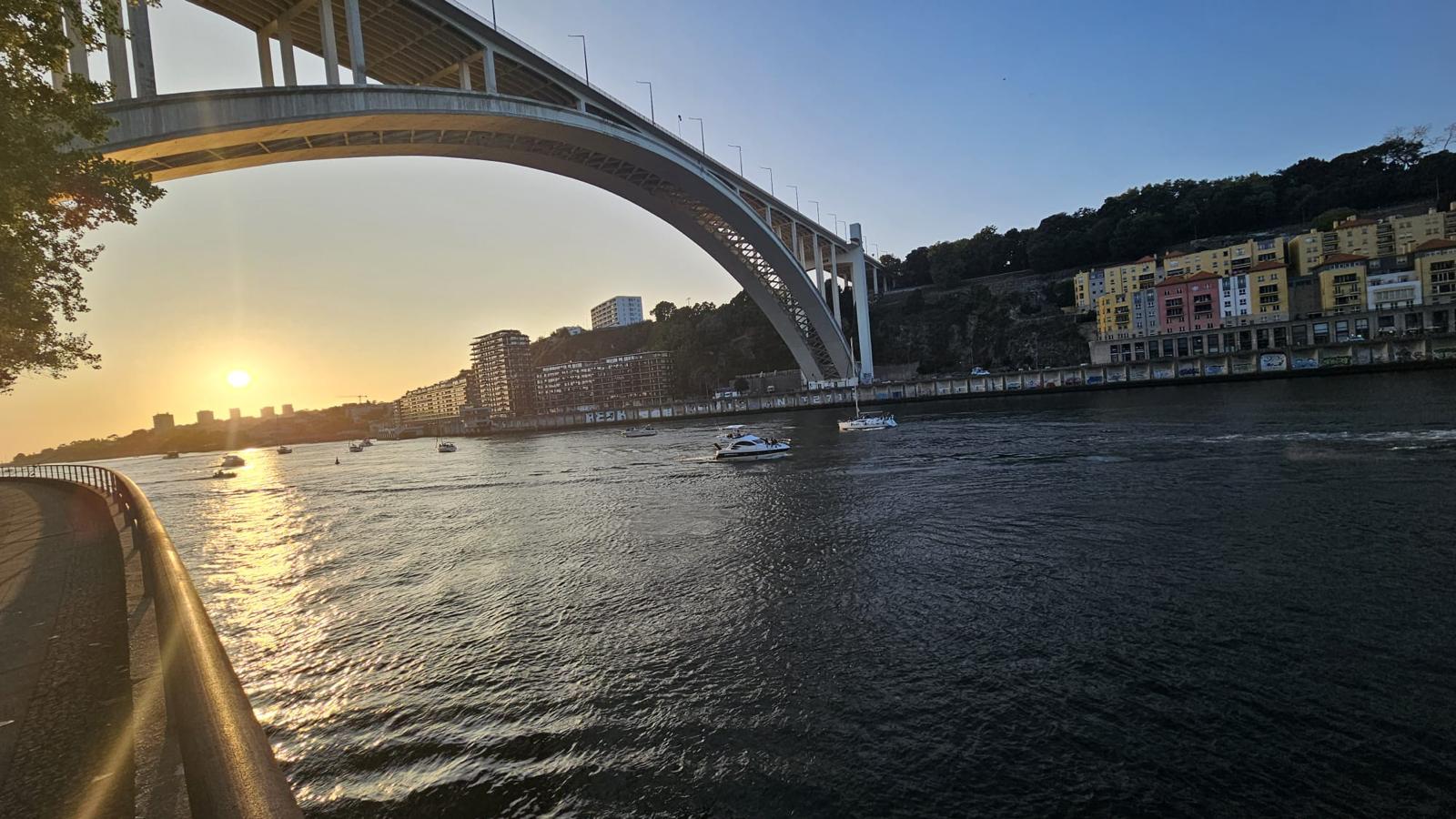 Sunset cruise on the Douro River
